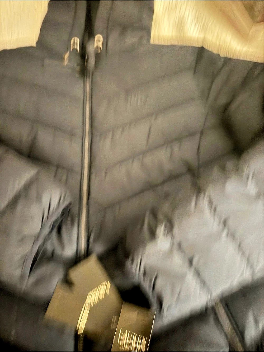 Ralph Lauren Black Hooded Puffer Jacket NWT